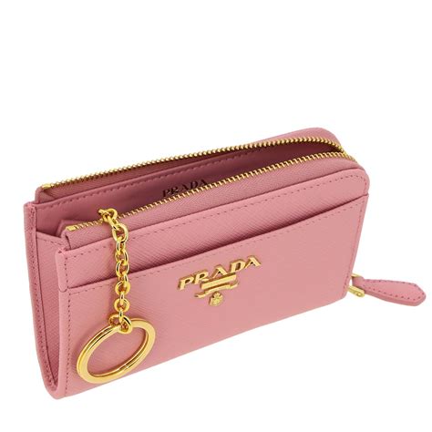 prada wallet pink